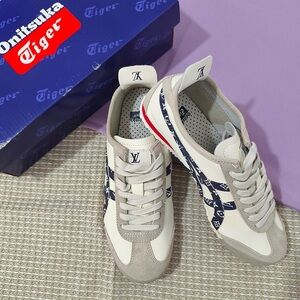 Onitsuka Tiger X Louis Vuitton Retro And Comfortable Sneakers
